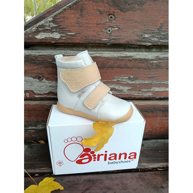 Cizmulite copii BAREFOOT din piele naturala model DION