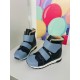 Natural leather kids boots model FELIX