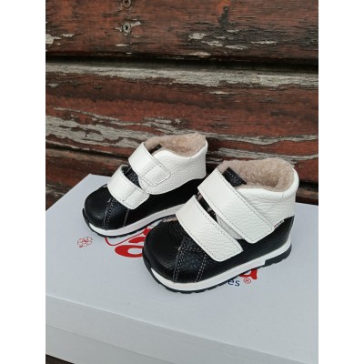 Natural leather BAREFOOT  ankle boots model GABY