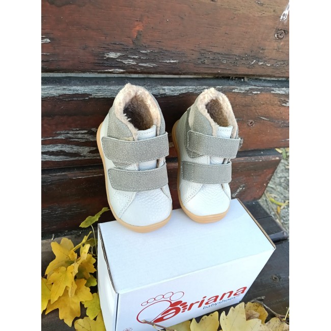 Ghete baieti BAREFOOT din piele naturala model OTTO