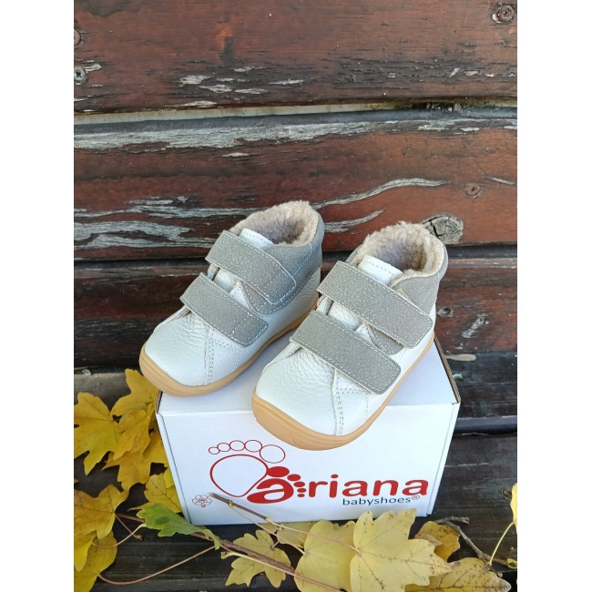 Ghete baieti BAREFOOT din piele naturala model OTTO