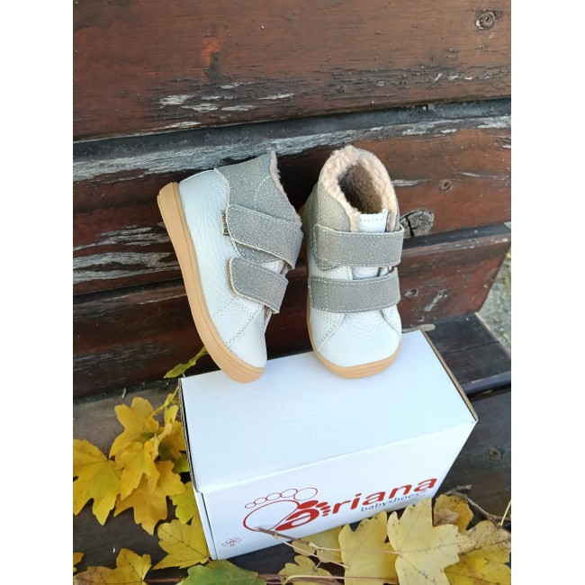 Ghete baieti BAREFOOT din piele naturala model OTTO