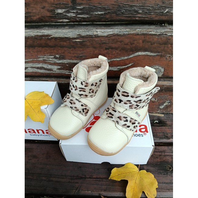 Cizmulite fete BAREFOOT din piele naturala model SAGA