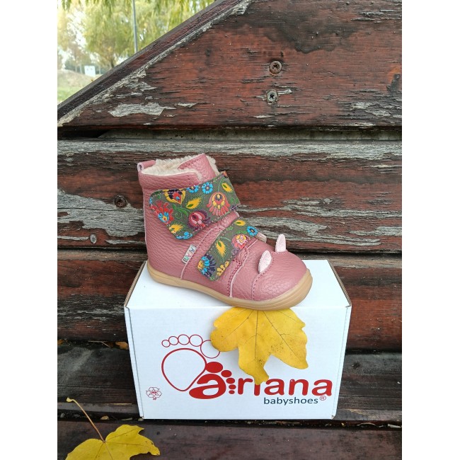 Genuine leather BAREFOOT  boots model SIRI