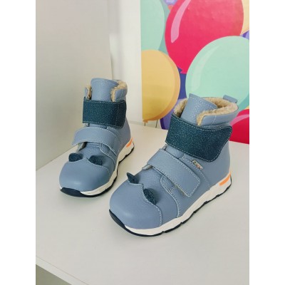 Natural leather kids boots model VIGGO Natural leather kids boots model VIGGO