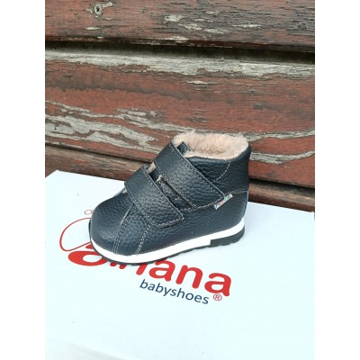 Natural leather BAREFOOT  ankle boots model ZIAN