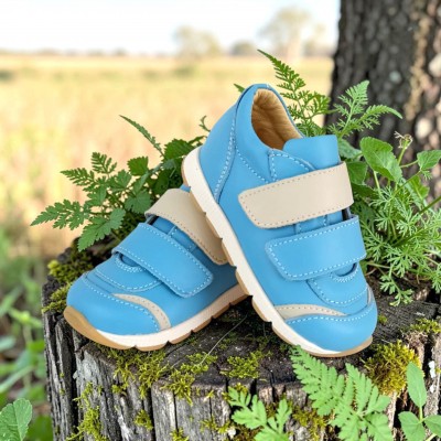 Adidasi copii din piele natural model PADDY