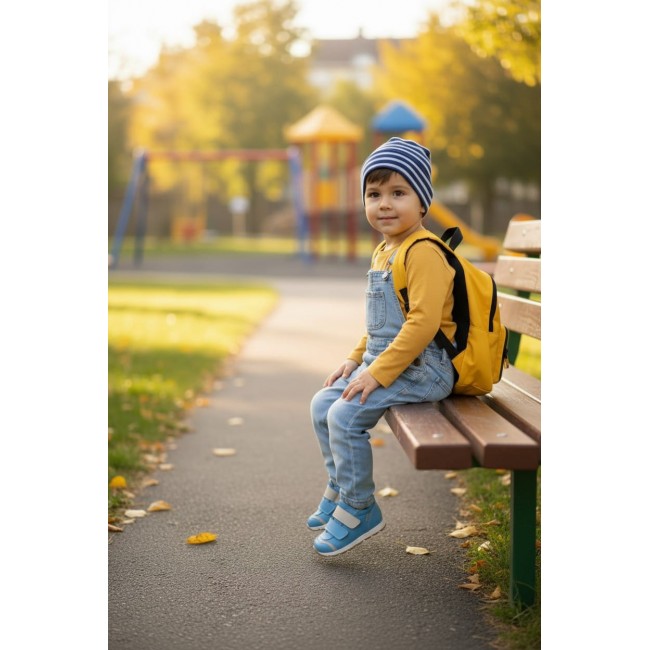 Adidasi copii din piele natural model PADDY
