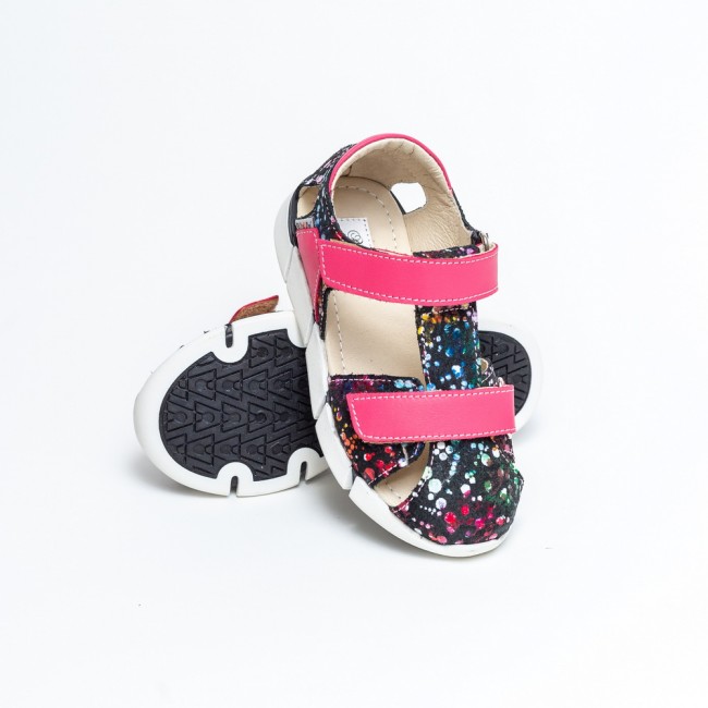 Natural leather kids shoes model ASTRID