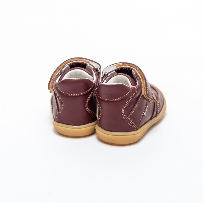 Carl Model Barefoot Boots for Boys - Brown - AriAna Baby Shoes