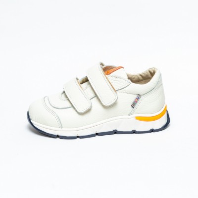 Natural leather unisex sneakers model CARLY Natural leather unisex sneakers model CARLY