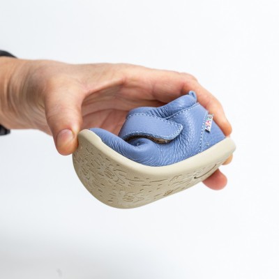 Pantofi barefoot fete din piele naturala model FAUR Pantofi barefoot fete din piele naturala model FAUR