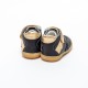 Kynlee Model Barefoot Boots for Girls - Black & Gold Genuine Leather
