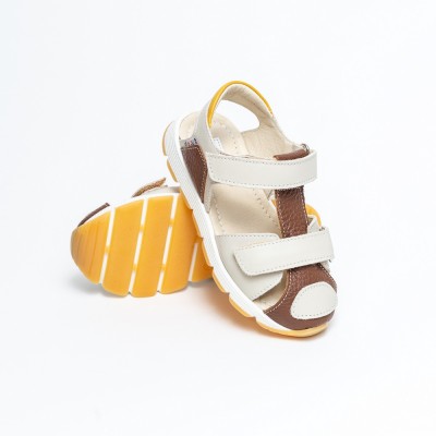 Sandale copii din piele naturala model MAGNUS Sandale copii din piele naturala model MAGNUS