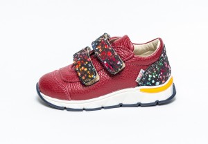 Adidasi fete din piele naturala interior-exterior 