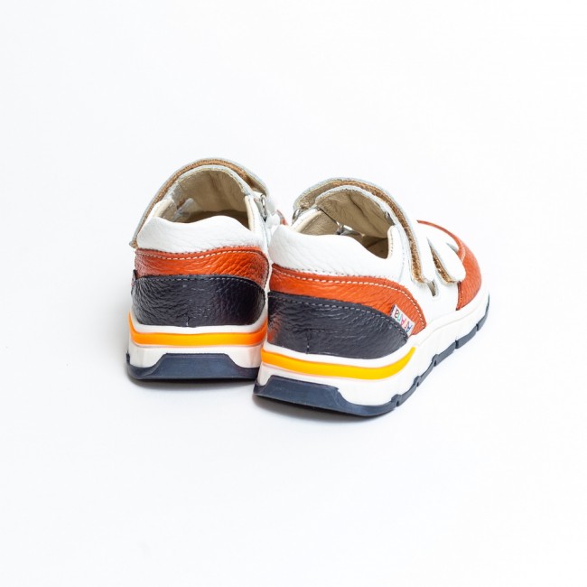 Natural leather kids shoes model MIGUEL