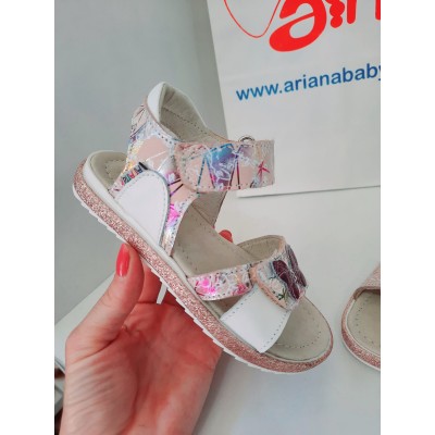 Sandale fete din piele naturala model NEBULA