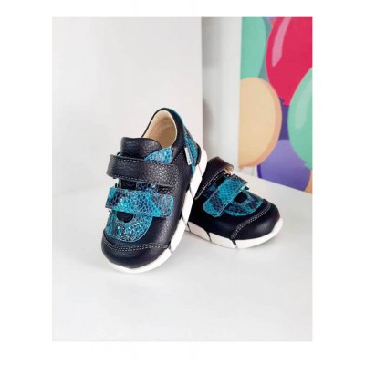 Natural leather baby girl sneakers model ALLEGRA Natural leather baby girl sneakers model ALLEGRA