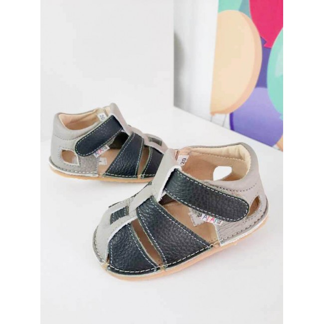 Sandale barefoot din piele naturala model APOLLO