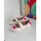 Natural leather ballet flats model FUXIA