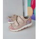 Natural leather baby girl sneakers model GILDA