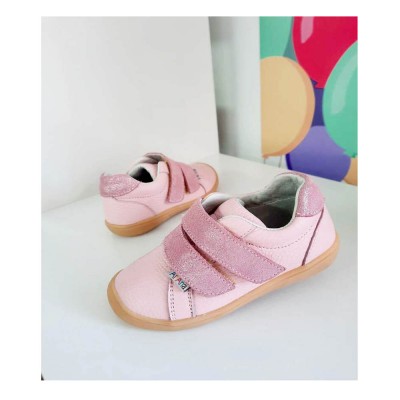 Natural leather baby girl sneakers model IMOGEN Natural leather baby girl sneakers model IMOGEN