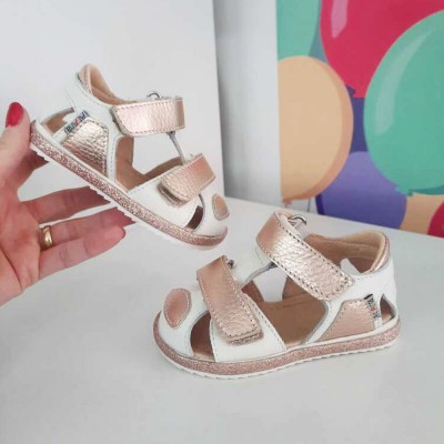 Natural leather kids shoes model  LYA