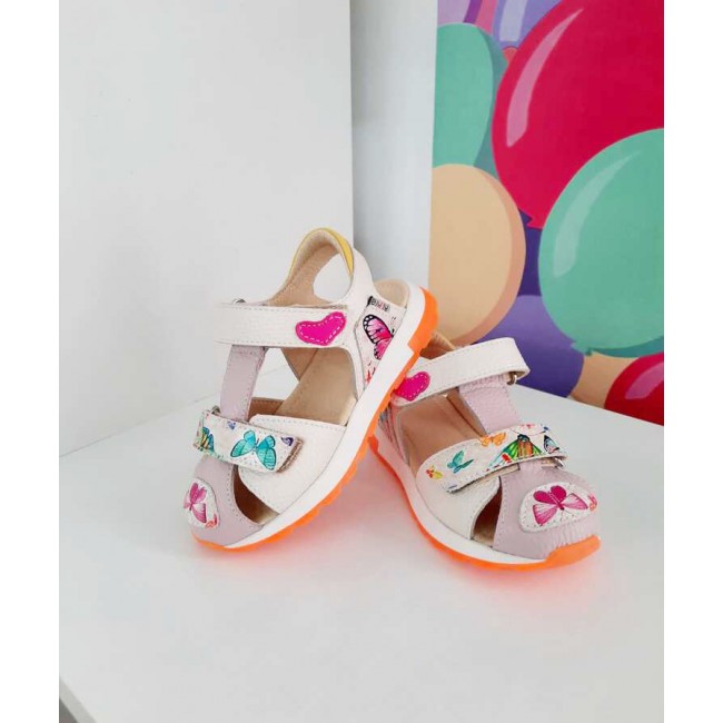 Sandale fete din piele naturala model OFRA Sandale fete din piele naturala model OFRA