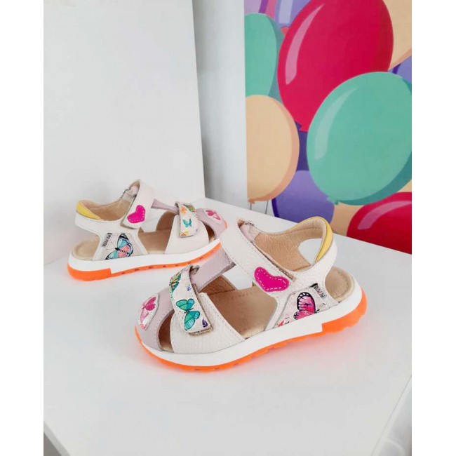 Sandale fete din piele naturala model OFRA Sandale fete din piele naturala model OFRA