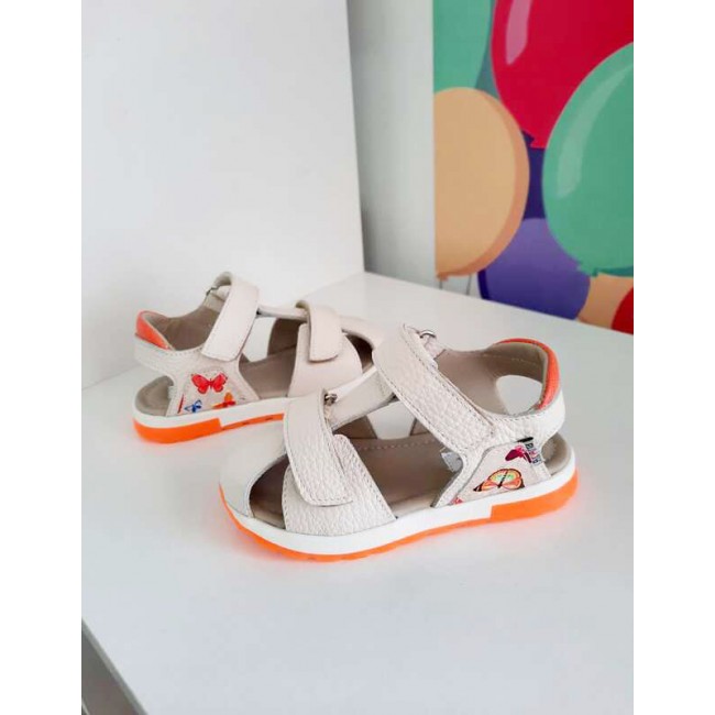 Sandale fete din piele naturala model OFRA Sandale fete din piele naturala model OFRA