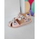 Sandale fete din piele naturala model VALY Sandale fete din piele naturala model VALY