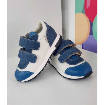 Adidasi copii din piele natural model SAIKO Adidasi copii din piele natural model SAIKO