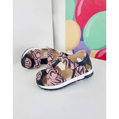Natural leather kids shoes model SARY