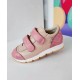 Natural leather baby girl sneakers model TORA