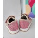 Natural leather baby girl sneakers model TORA