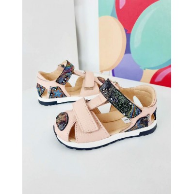 Natural leather kids shoes model VALY