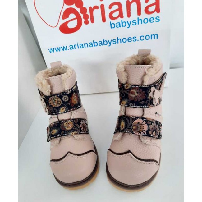 Natural leather kids boots model Miry