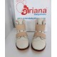 Natural leather kids boots model CLARY