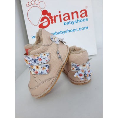 Ghete  pentru copii din piele naturala model DELIA