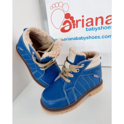 Natural leather ankle boots model HUNTER-BLU Natural leather ankle boots model HUNTER-BLU