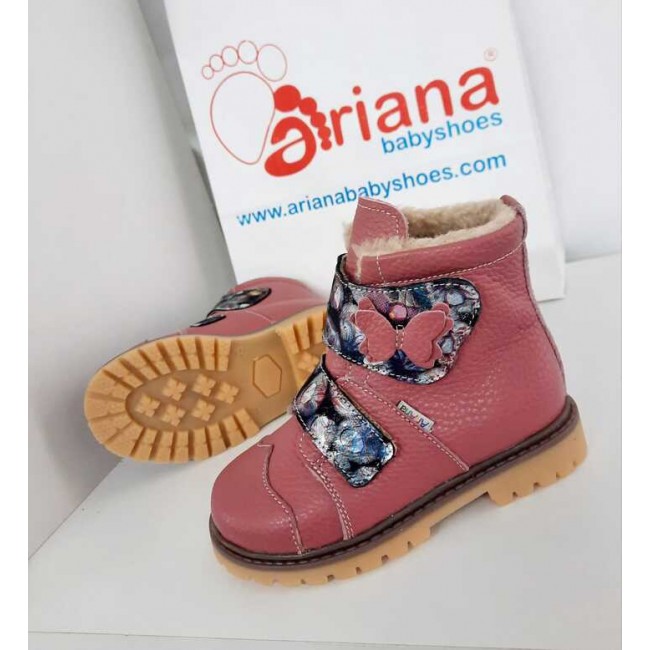 Natural leather kids boots model Miry