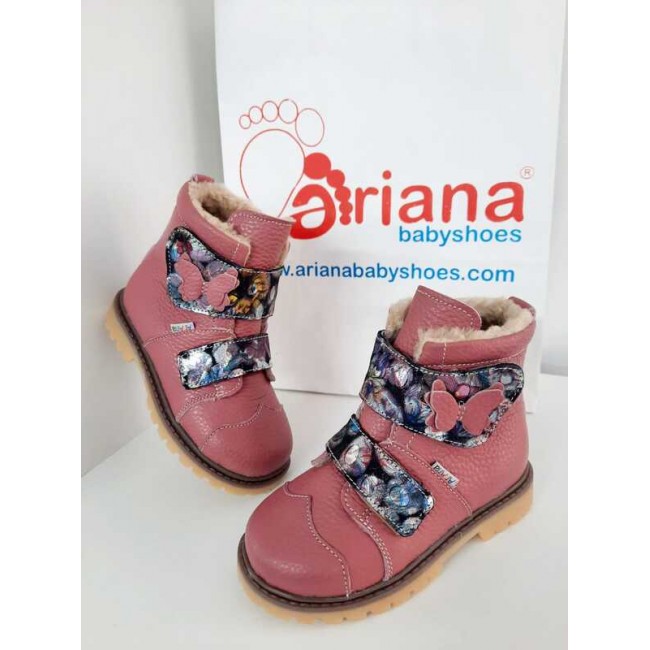 Natural leather kids boots model Miry