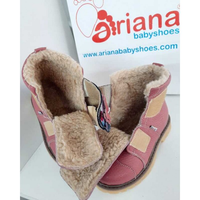 Natural leather kids boots model Miry