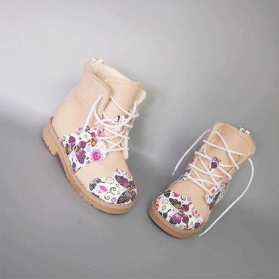 Natural leather kids boots model ELSA Natural leather kids boots model ELSA