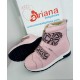 Natural leather baby girl boots model SOFI