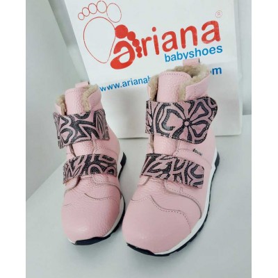 Natural leather baby girl boots model SOFI Natural leather baby girl boots model SOFI