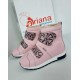 Natural leather baby girl boots model SOFI