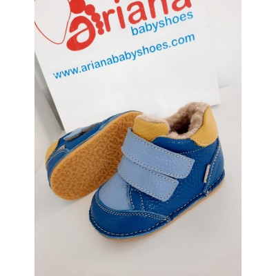 Natural leather baby boy sneakers boots model VLAD Natural leather baby boy sneakers boots model VLAD