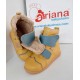 Natural leather kids boots model YELLOW